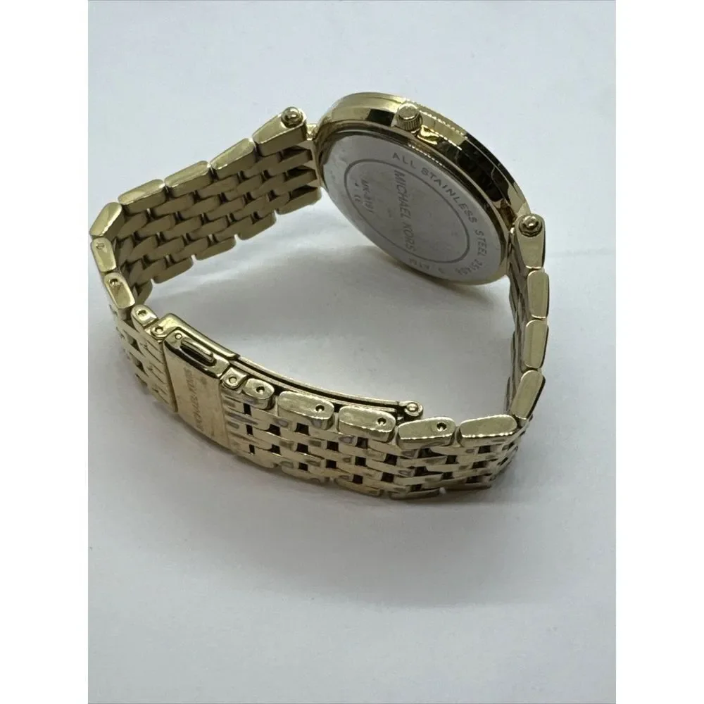 Michael Kors Darci MK3191 Women's Gold Stainless Steel Analog Dial Watch JNA280